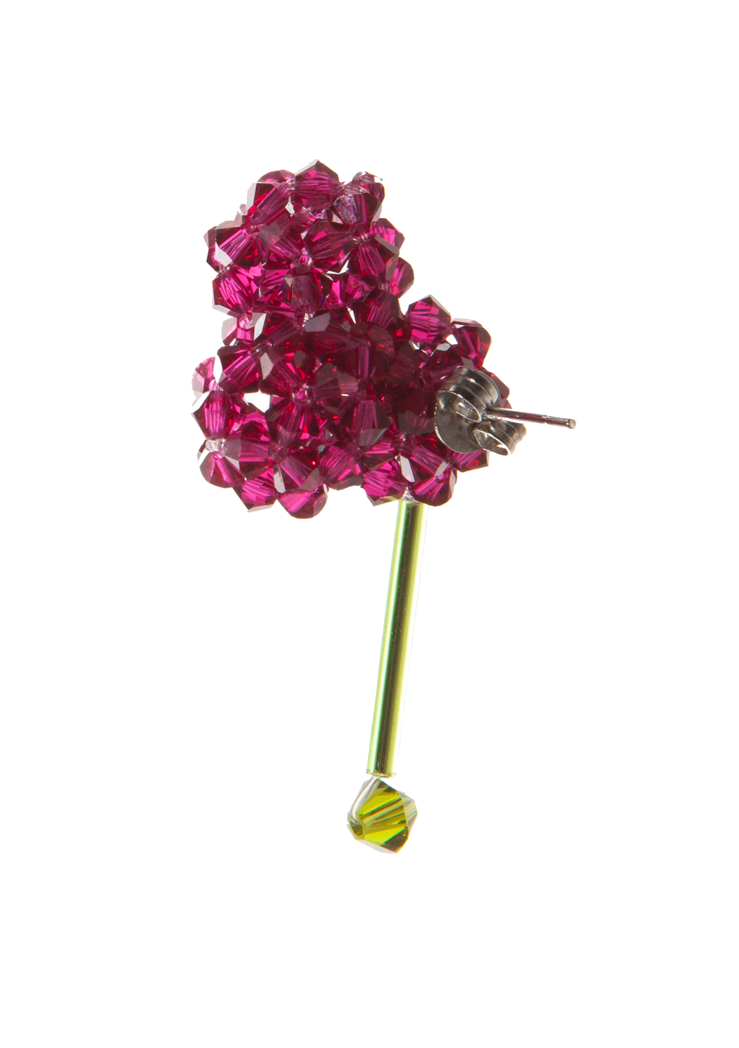 Celosia Cristata Minimus earring